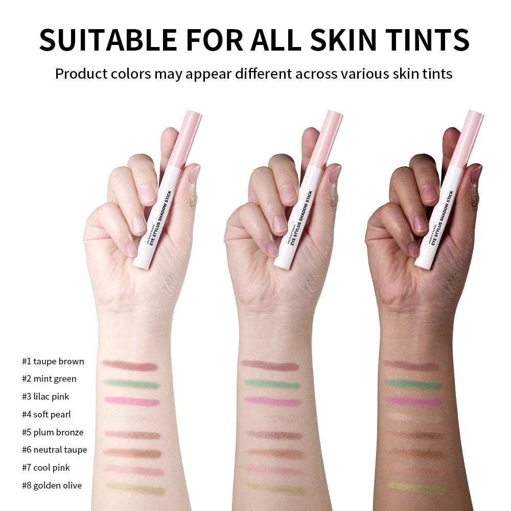 Waterproof Shimmer and Matte Eyeshadow Pencil Stick - 6