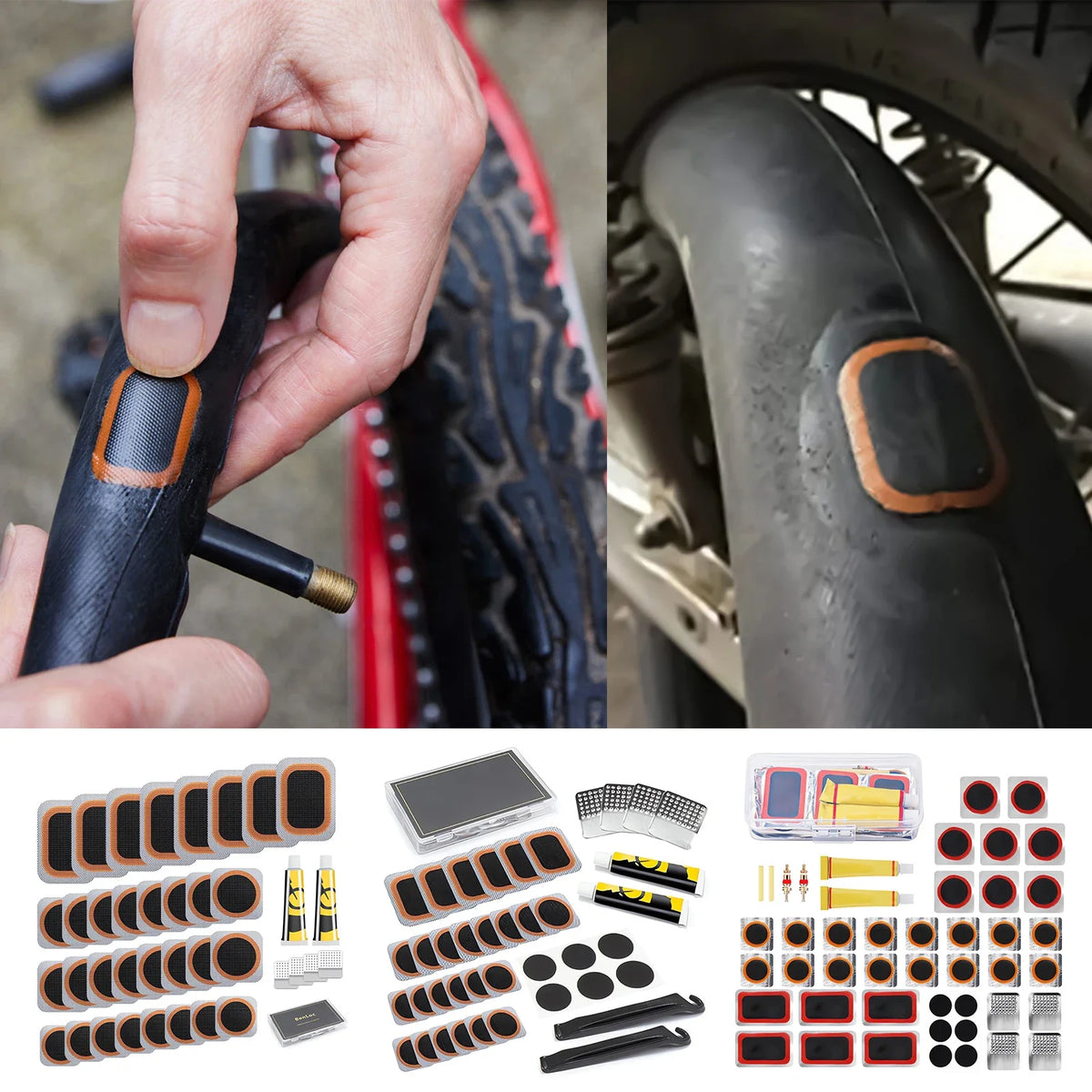 Professional Bicycle Tire Puncture Repair Kit