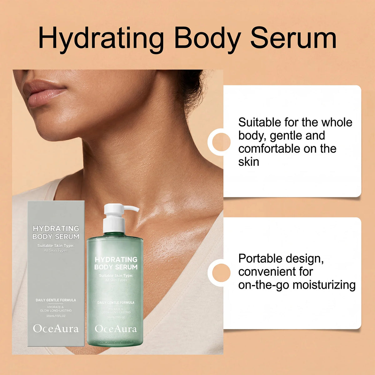 Hydrating Body Serum for Dry and Rough Skin