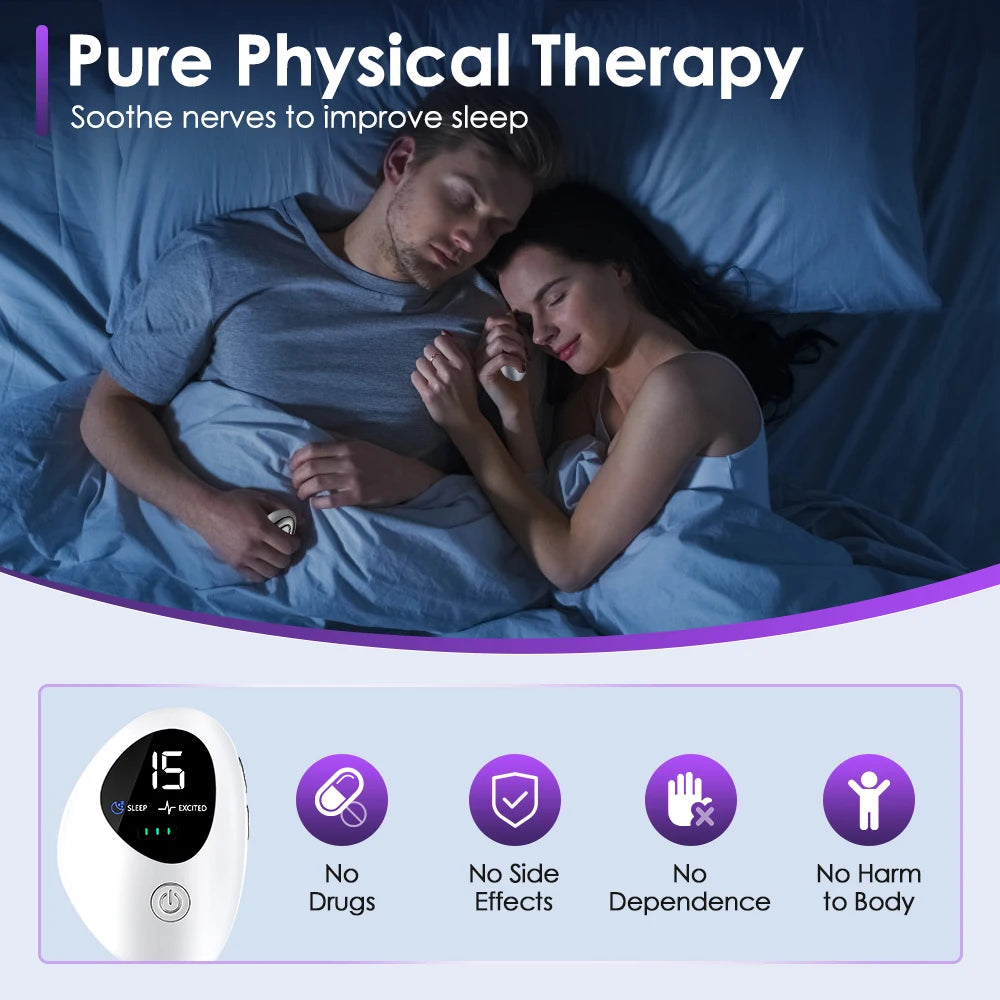 Microcurrent Handheld Sleep Aid Device for Stress and Anxiety Relief - 7