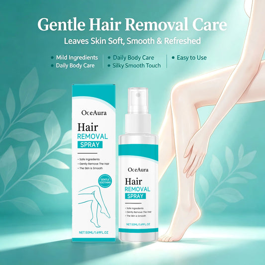 Painless Gentle Hair Removal Spray for Body and Underarms