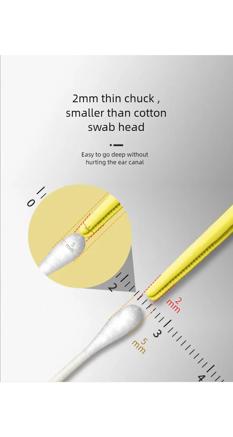 LED Illuminated Ear Wax Removal Kit with Tweezers
