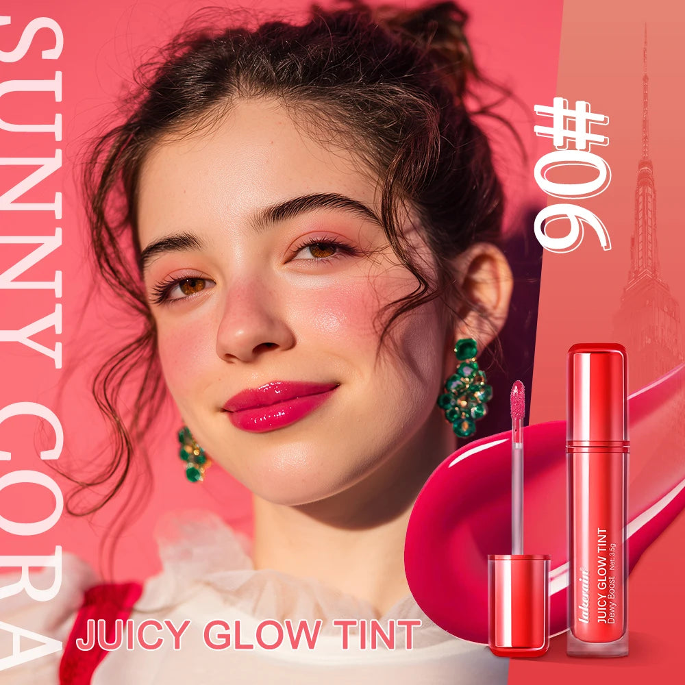 Mirror Shine Hydrating Lip Tint for Long-Lasting Plump Glow
