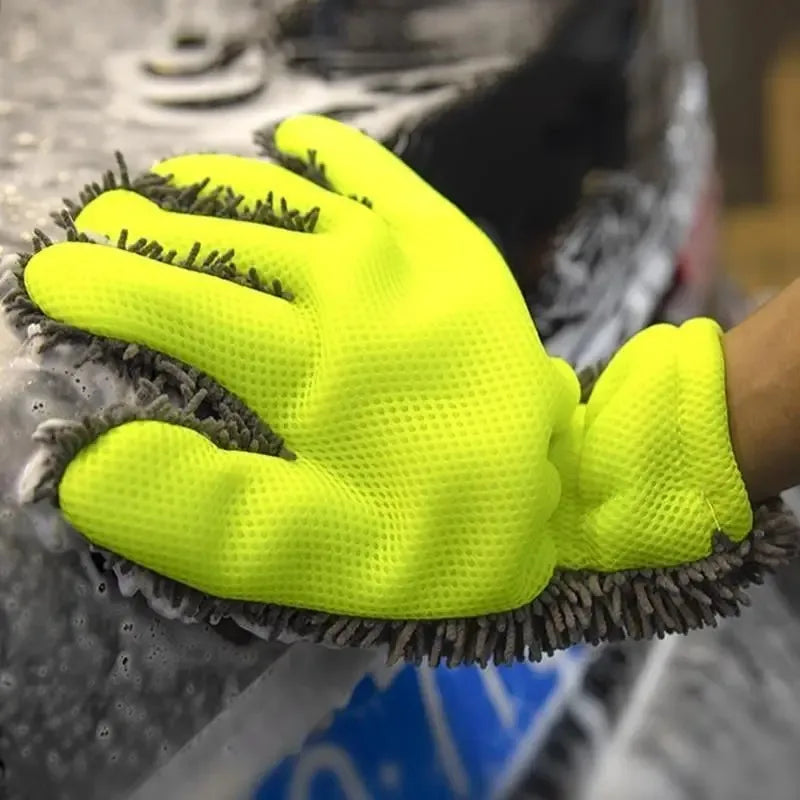 Microfiber Chenille Scratch-Free Car Wash Mitt