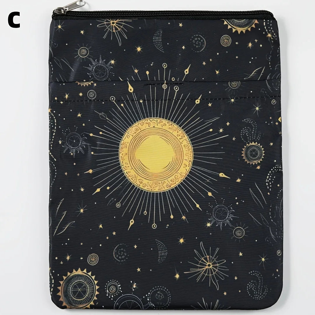 Protective Padded Book Sleeve with Zipper Closure