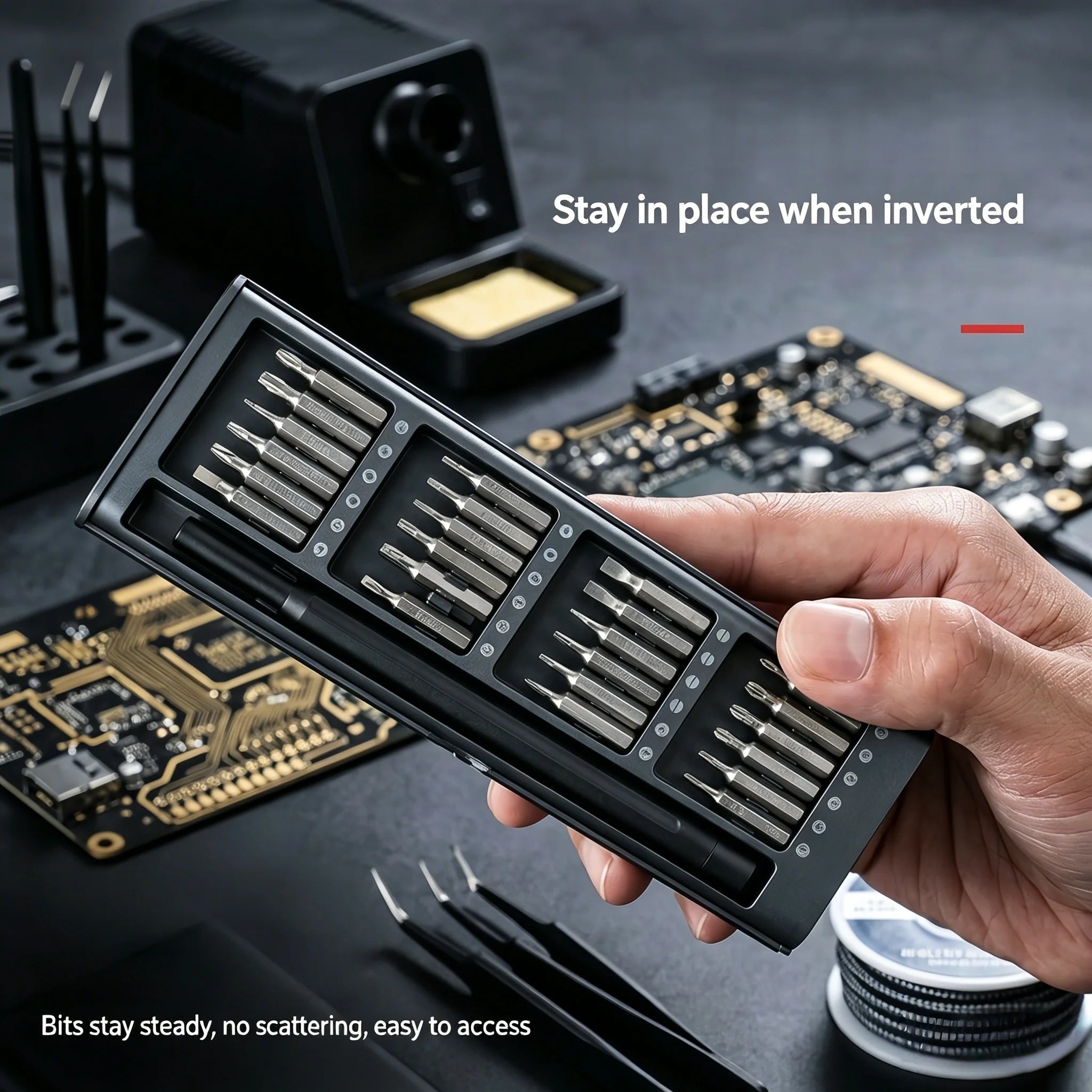 25-in-1 Precision Screwdriver Set for Electronics Repair - 2