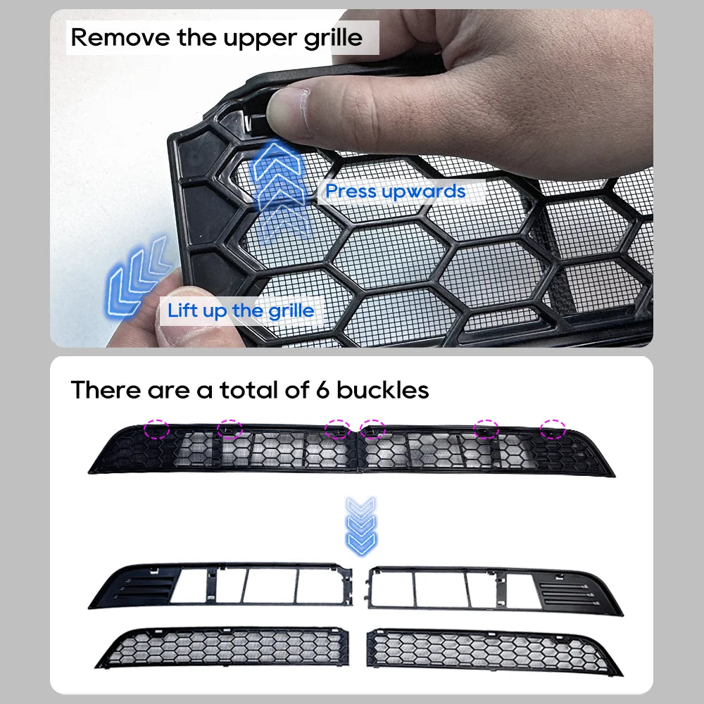 Air Inlet Insect Screen for Tesla Model Y Juniper - 4