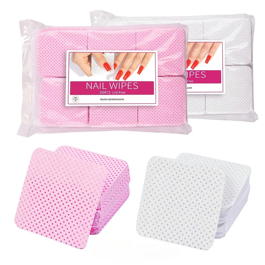 Lint-Free Nail Polish Remover Wipes for Manicure