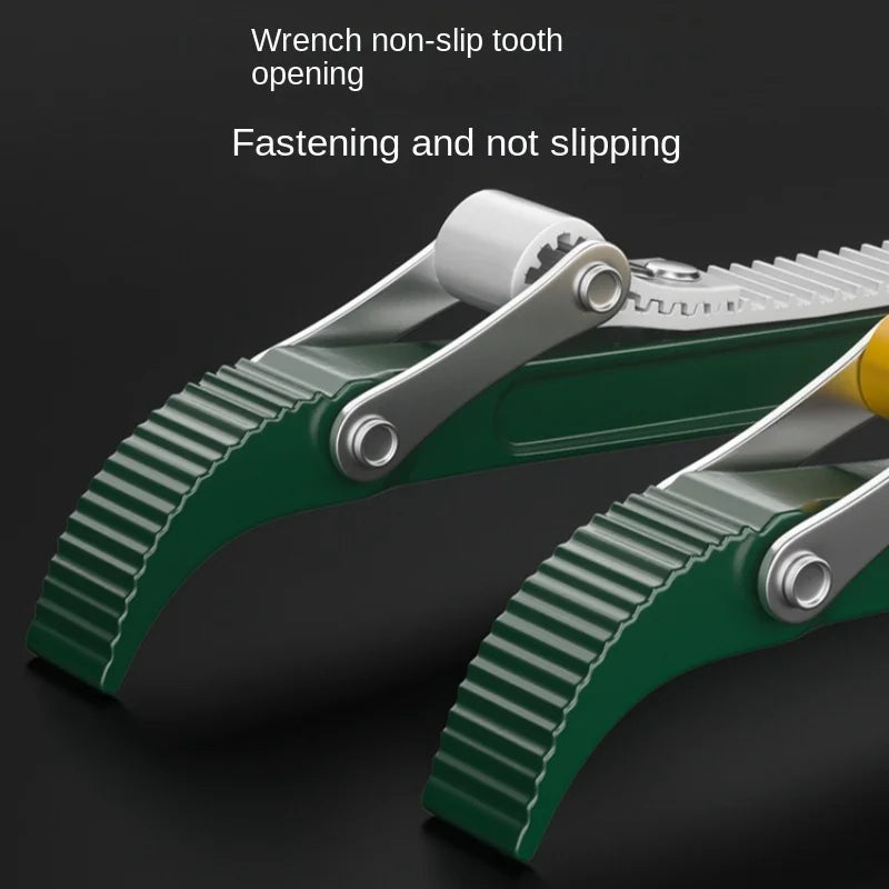 Adjustable Multi-Purpose Strap Wrench for Oil Filters and Pipes - 3
