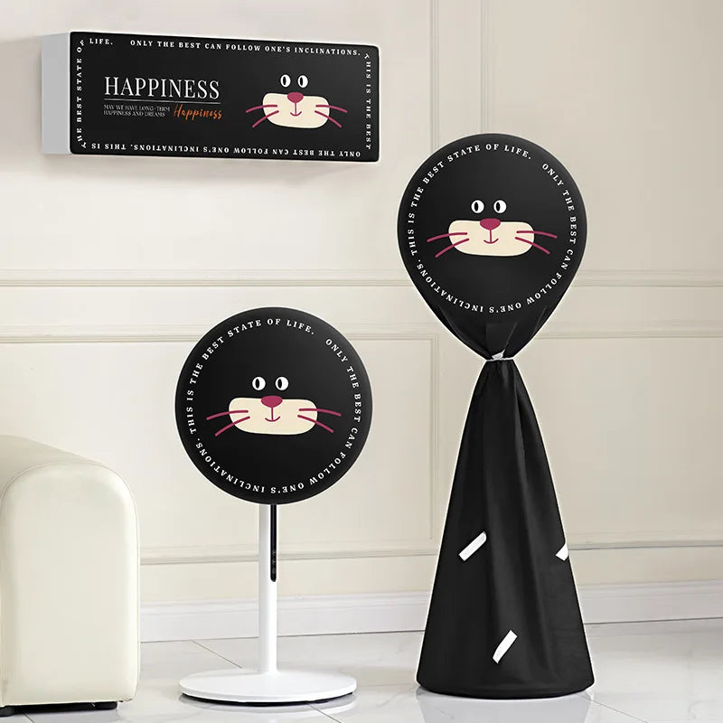 Washable Dustproof Floor Fan Protective Storage Cover - 3