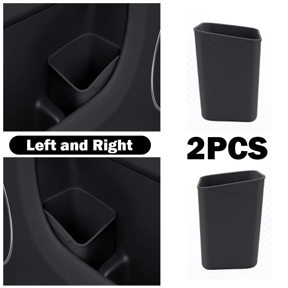 Universal Car Door Storage Bin and Trash Can