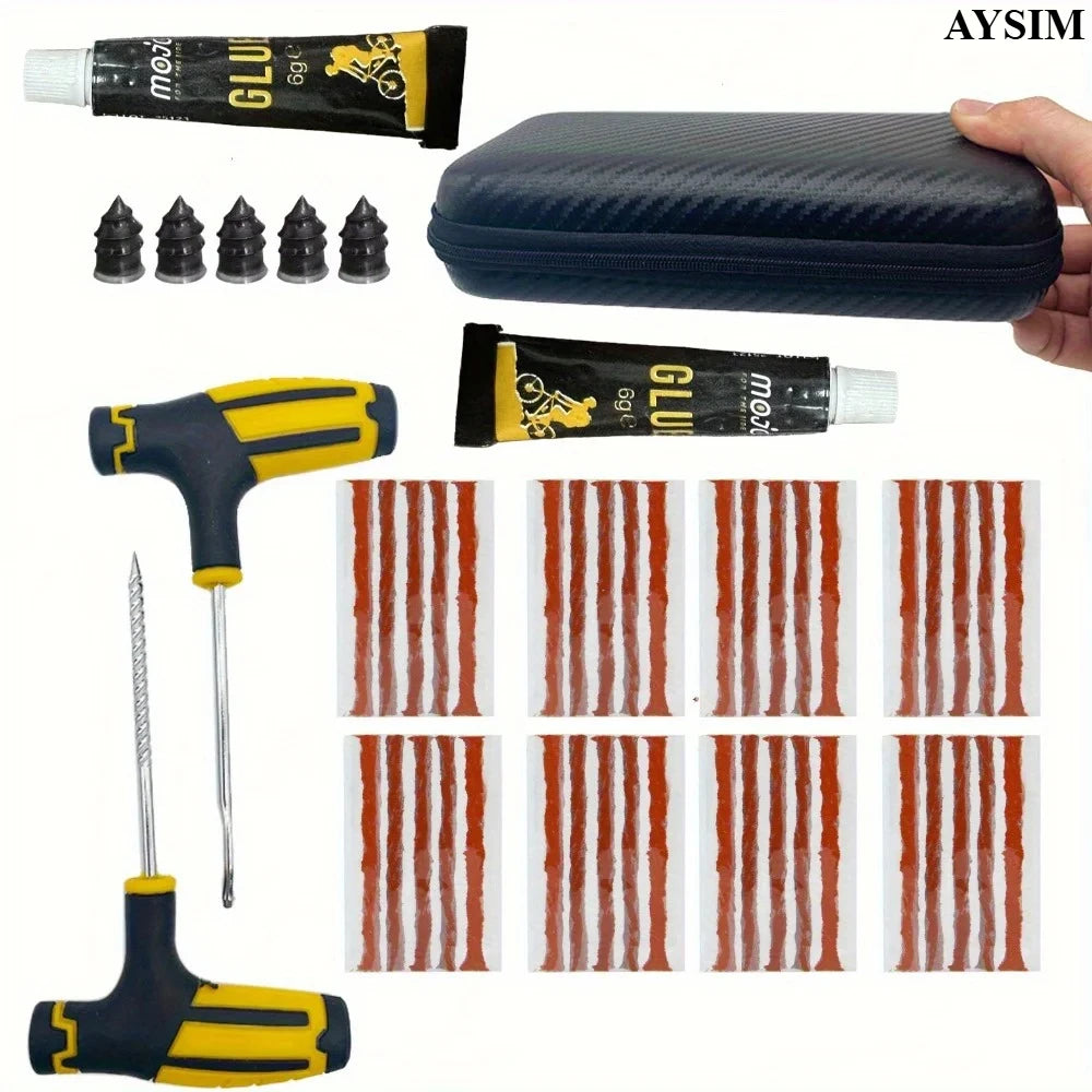Emergency Pro Tire Repair Kit for Cars and Trucks