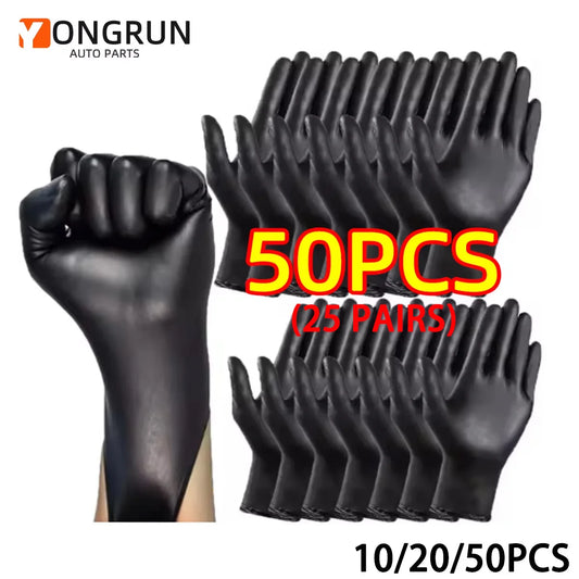 Heavy-Duty Disposable Nitrile Cleaning Gloves