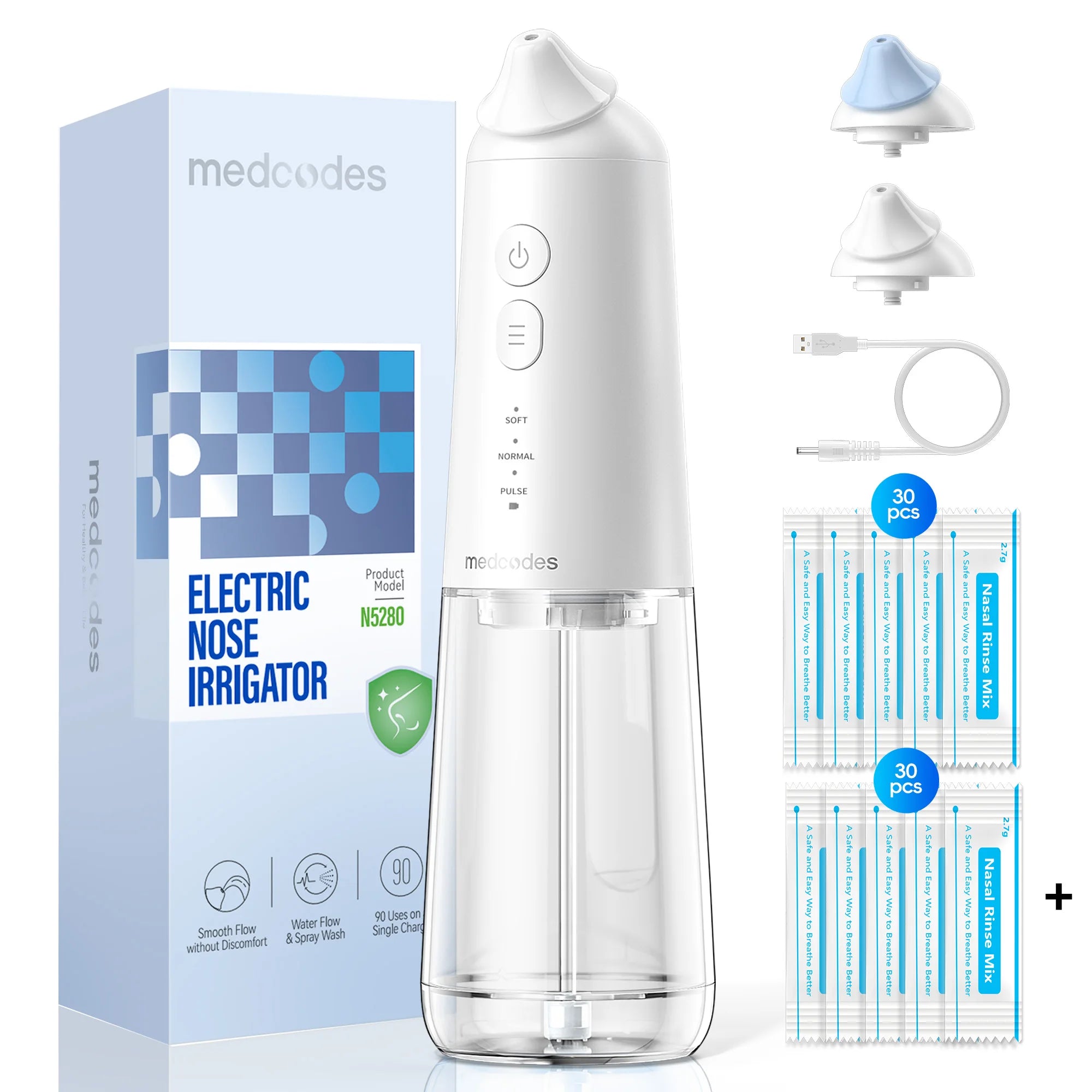 Electric Nasal Irrigation System for Sinus Relief - 21