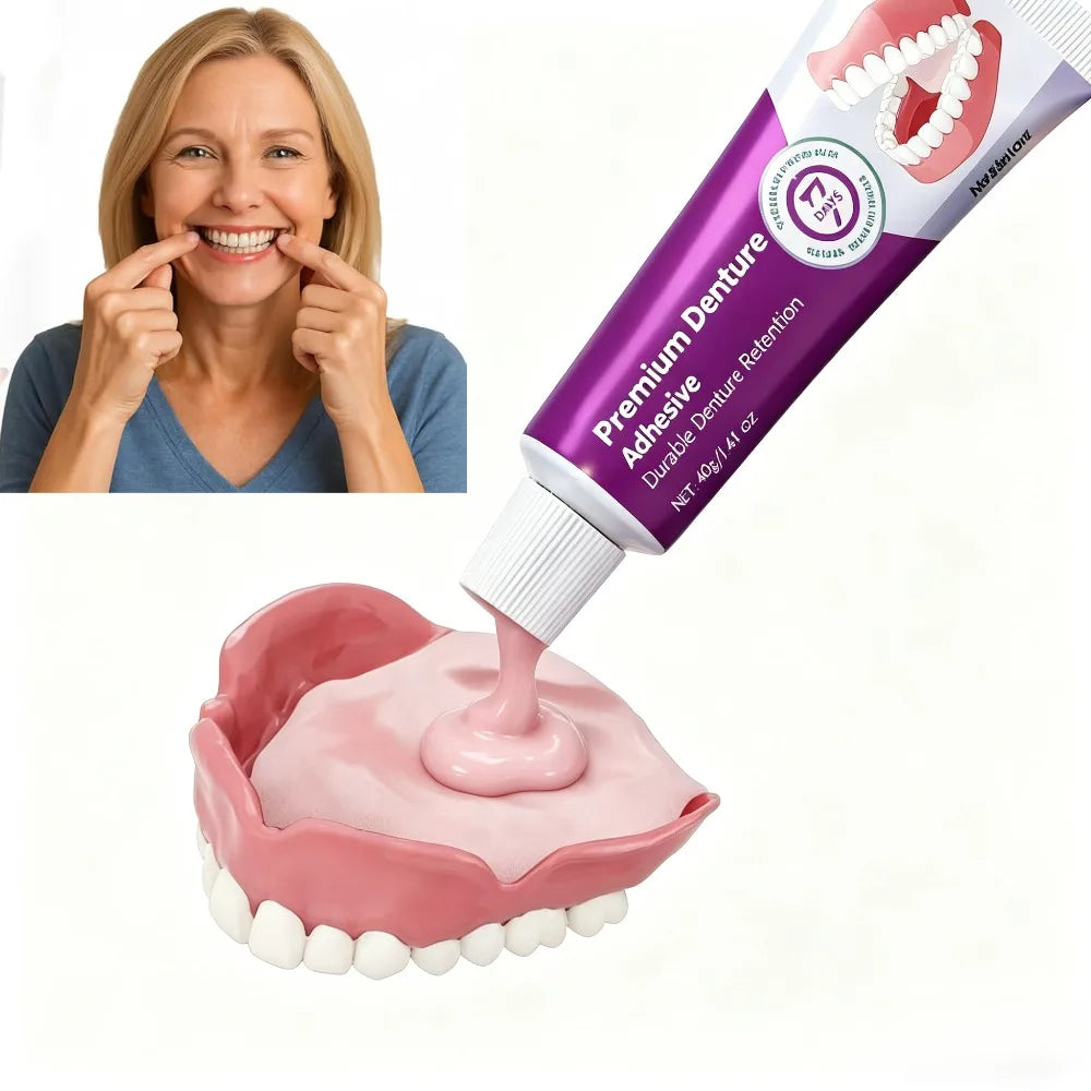 Long-Lasting Denture Adhesive Cream for Secure Hold
