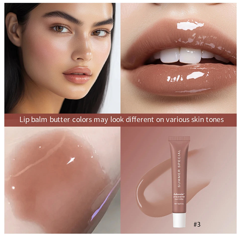 Moisturizing Lip Balm Butter for Glossy Hydrated Lips