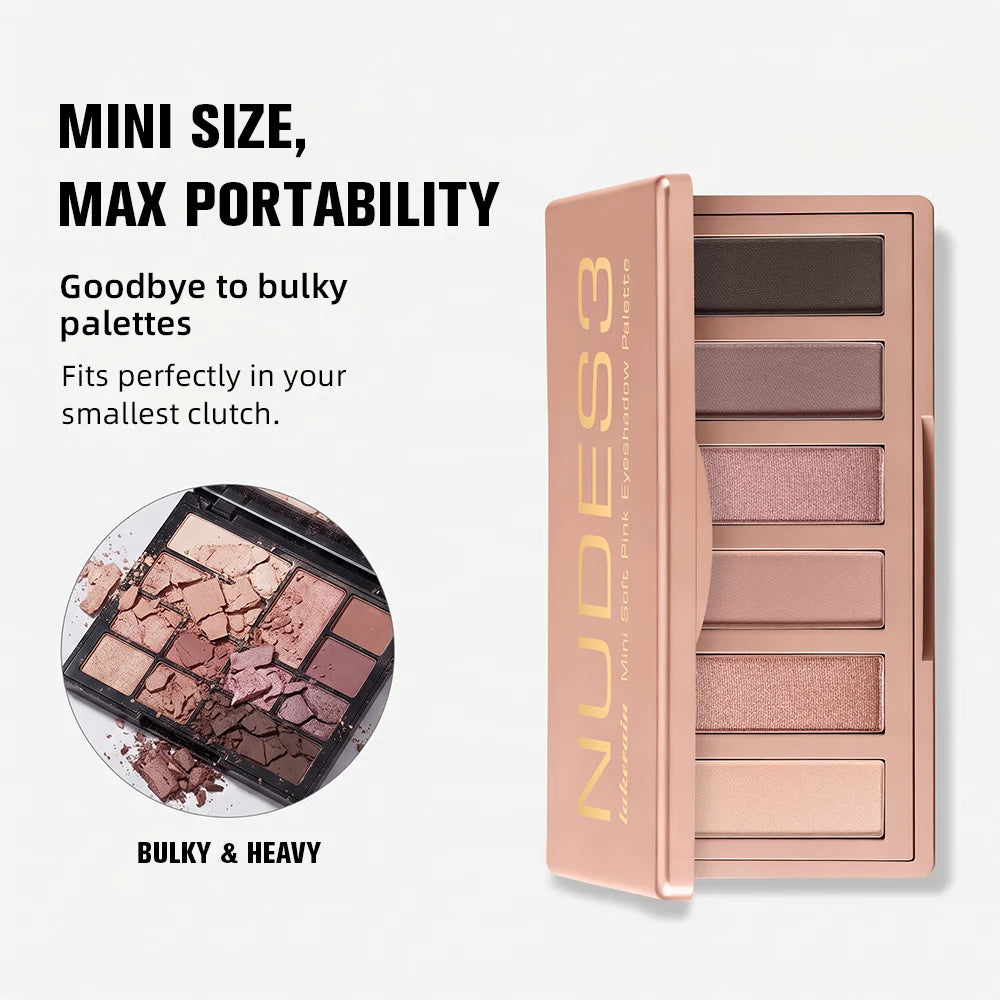 Long-Lasting Matte and Shimmer Eyeshadow Palette - 4