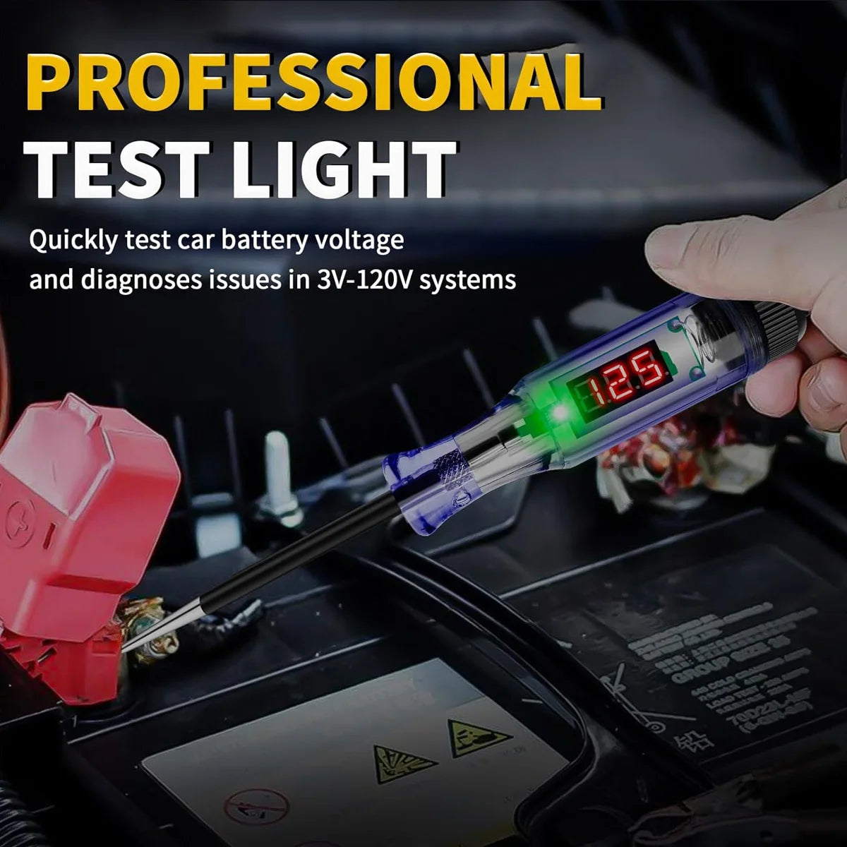 Digital Automotive Circuit Tester for Electrical Diagnostics