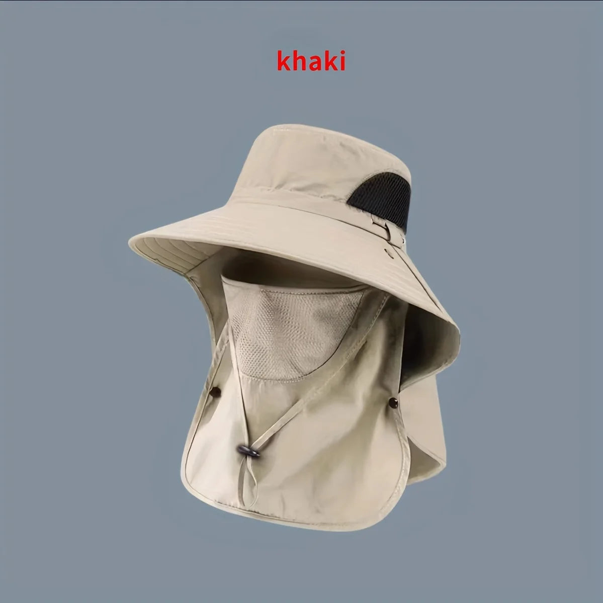 Full Coverage Outdoor Sun Protection Fishing Hat - 8