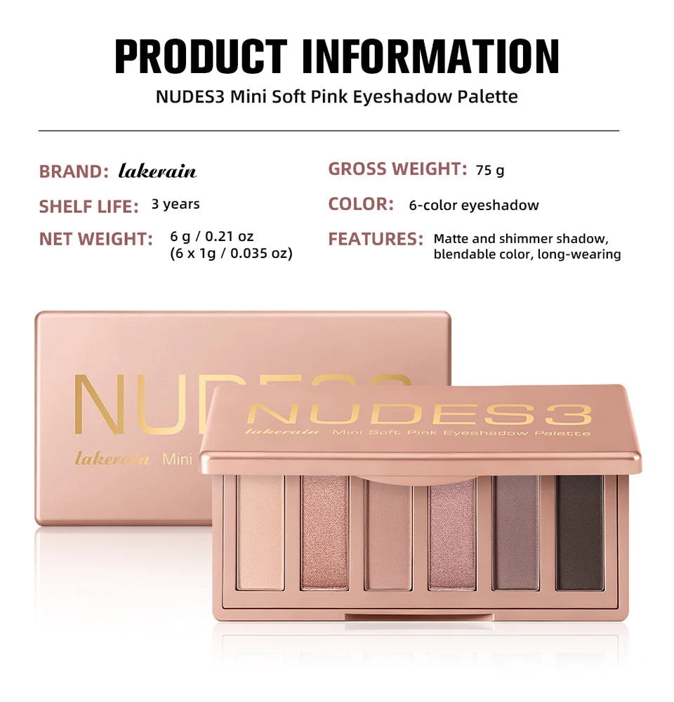 Long-Lasting Matte and Shimmer Eyeshadow Palette - 16
