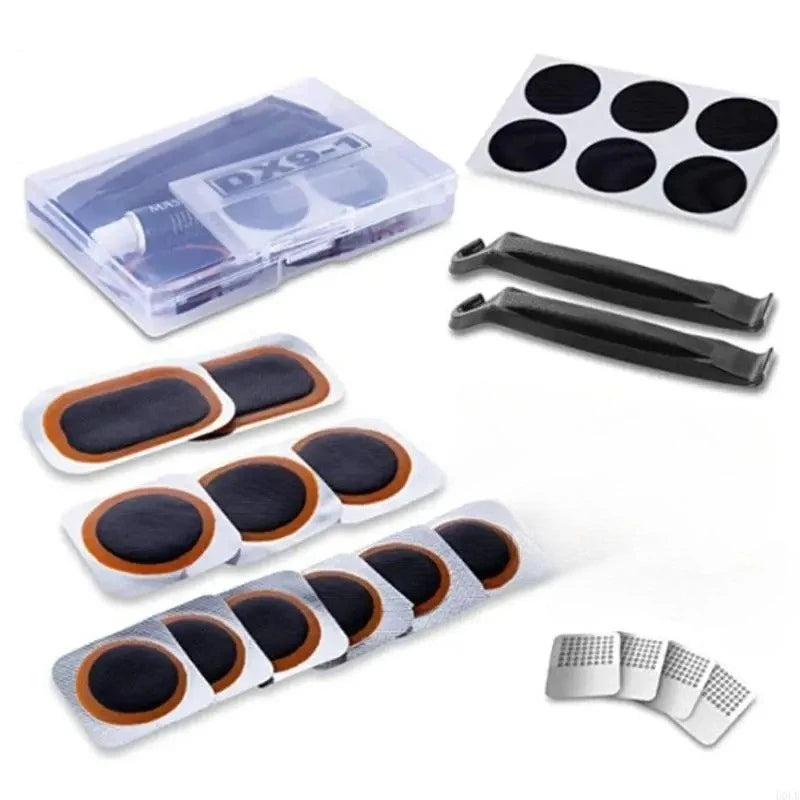 Portable Bicycle Tire Repair Kit for Quick Puncture Fixes - 17