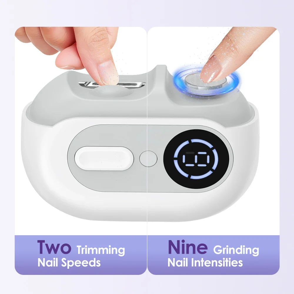 4-in-1 Electric Nail Clipper and Grooming Kit