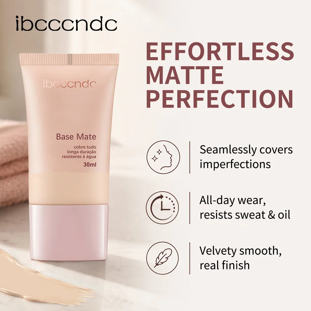 Long-Lasting Matte Liquid Foundation for Flawless Natural Coverage - 3