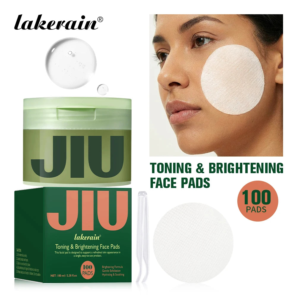 Brightening Nicotinamide Daily Facial Toner Pads - 20
