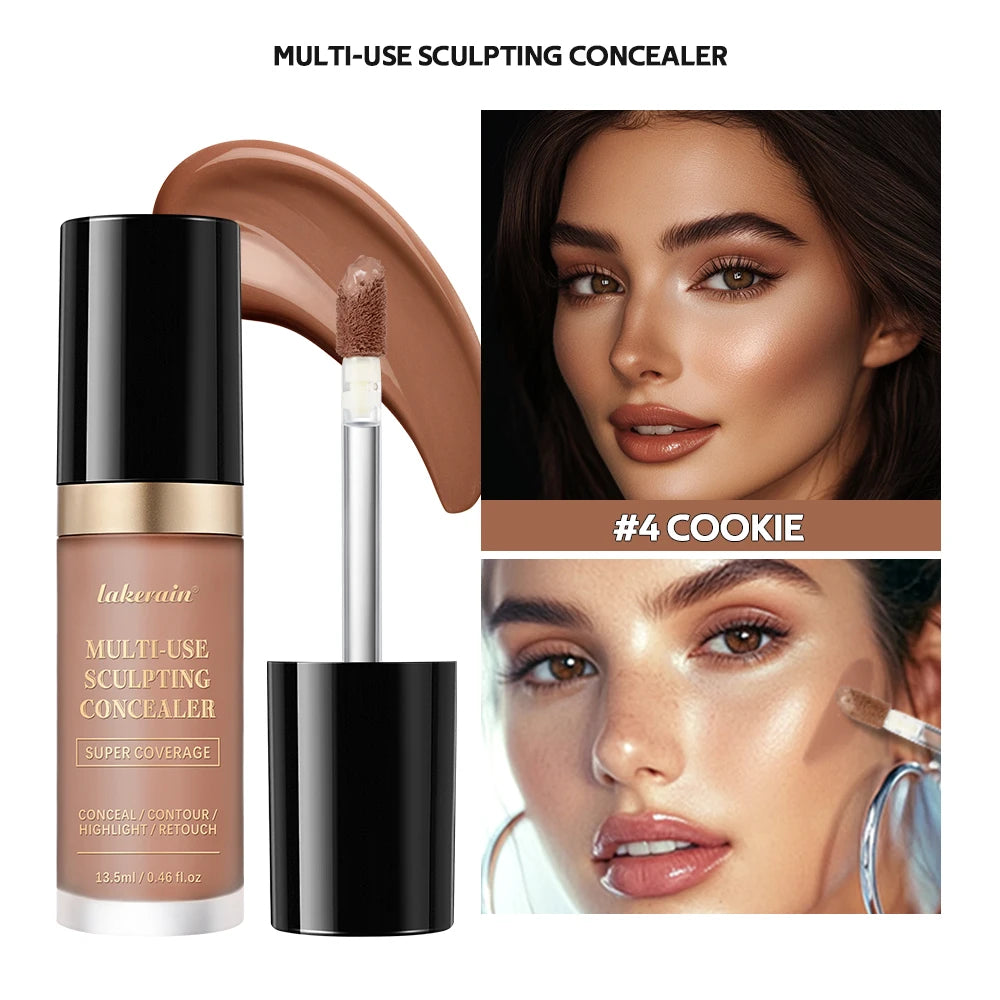 5-Color Waterproof Sculpting Concealer for Face and Contouring - 19