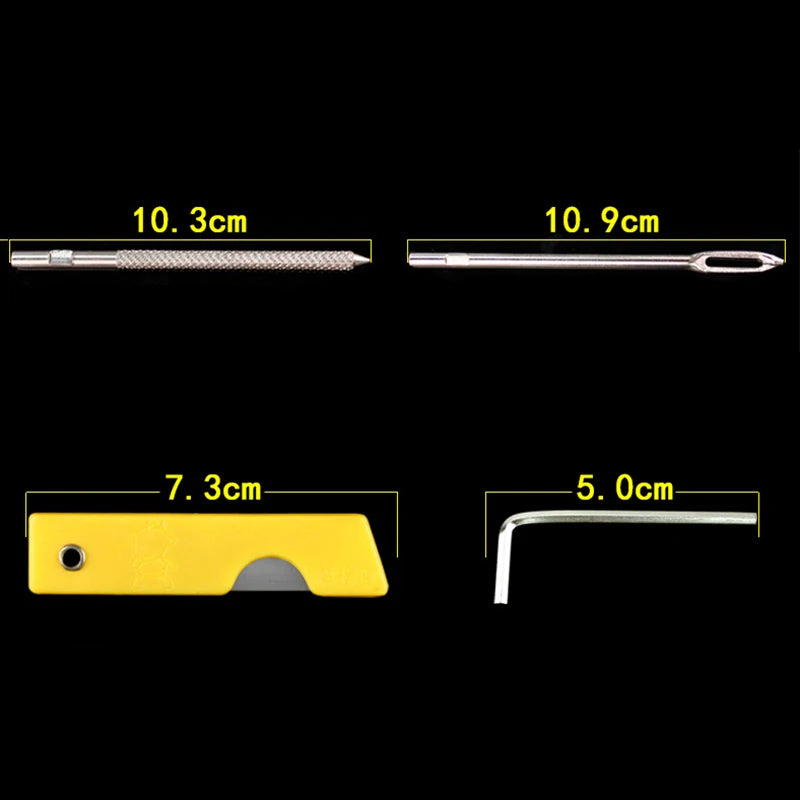 Emergency Car and Motorcycle Tire Puncture Repair Kit - 9