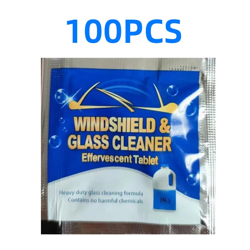 Concentrated Windshield Washer Fluid Effervescent Tablets