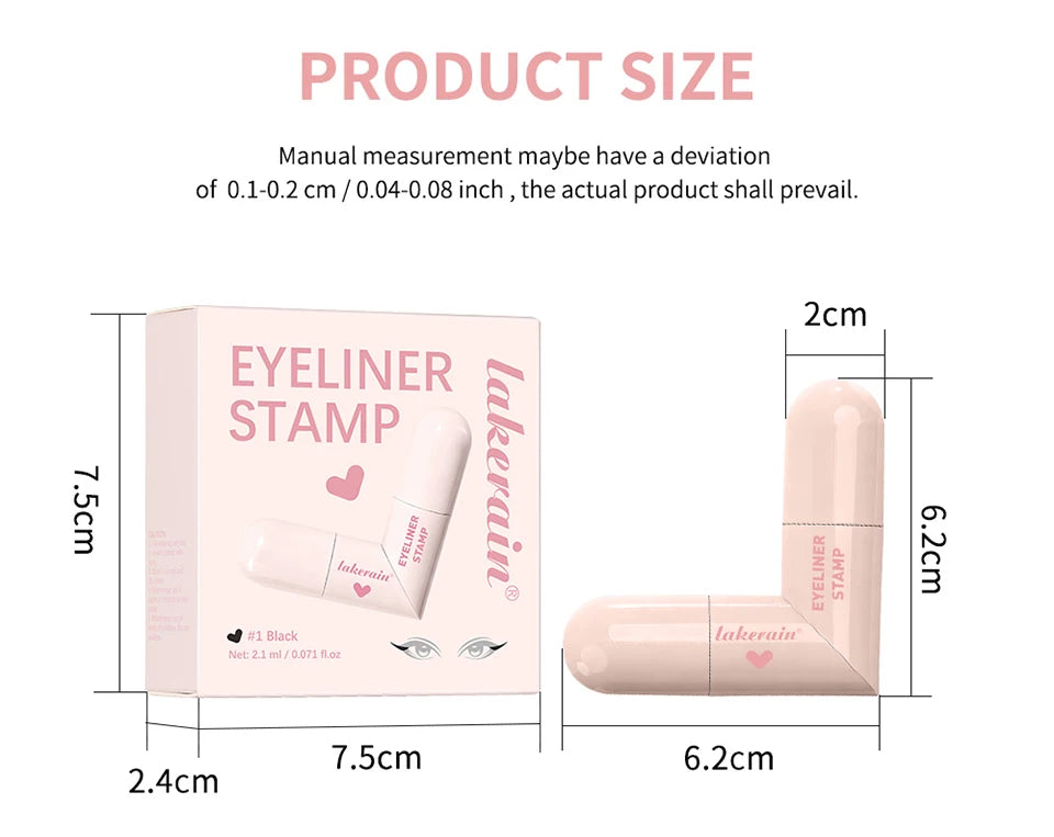 Waterproof Winged Eyeliner Stamp for Perfect Cat Eye Makeup - 16