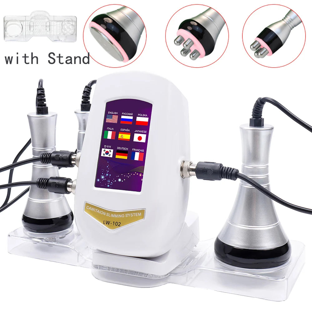 40K Ultrasonic Cavitation and RF Body Slimming and Lifting Machine