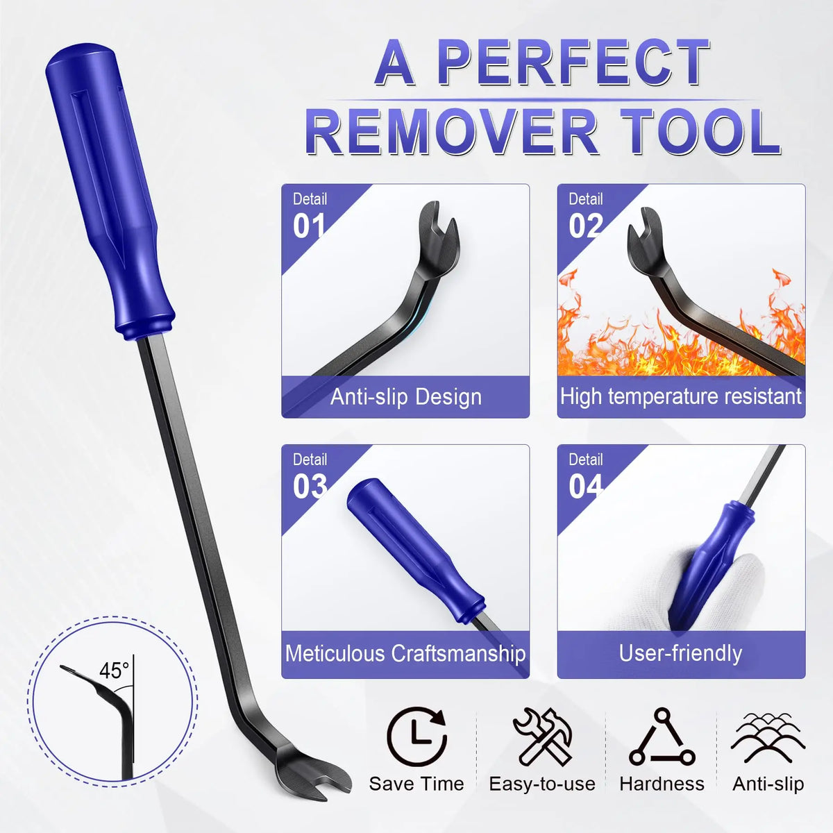Car Interior Panel and Trim Removal Tool Kit