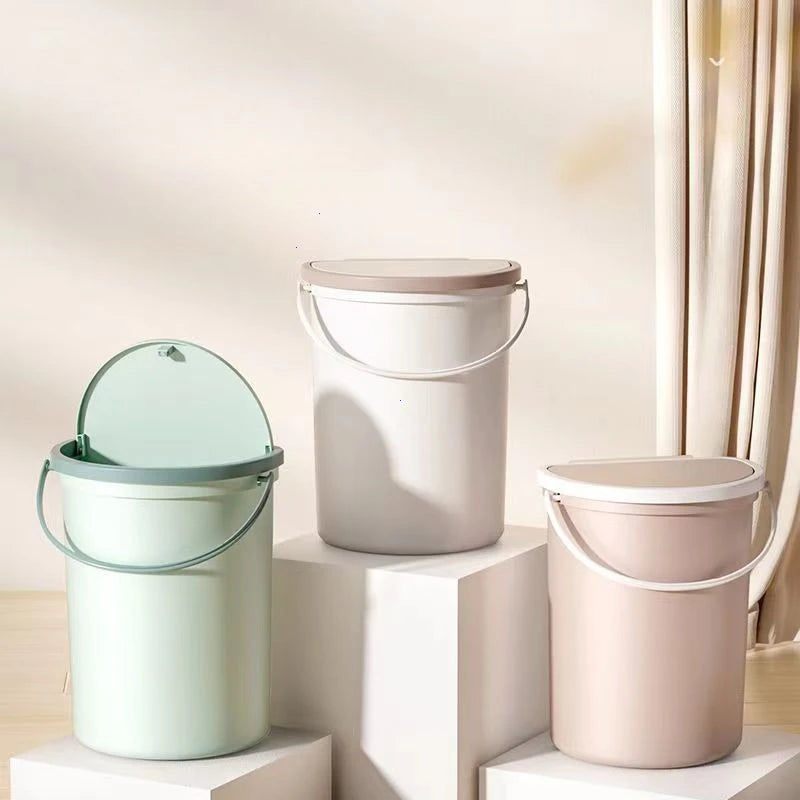 Wall-Mountable Trash Bin for RV, Camping, and Kitchen