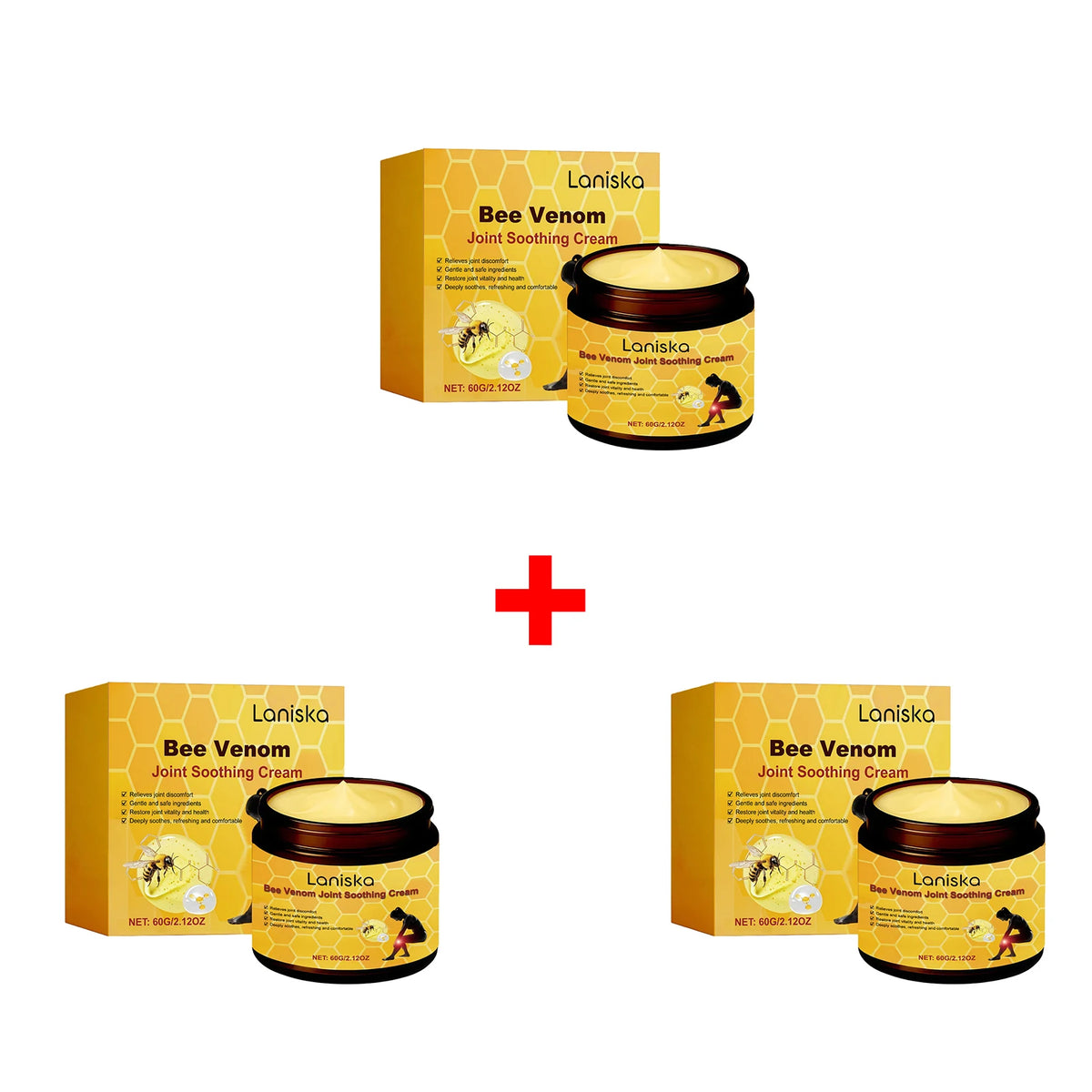 Bee Venom Joint Soothing Massage Cream for Muscles and Joints