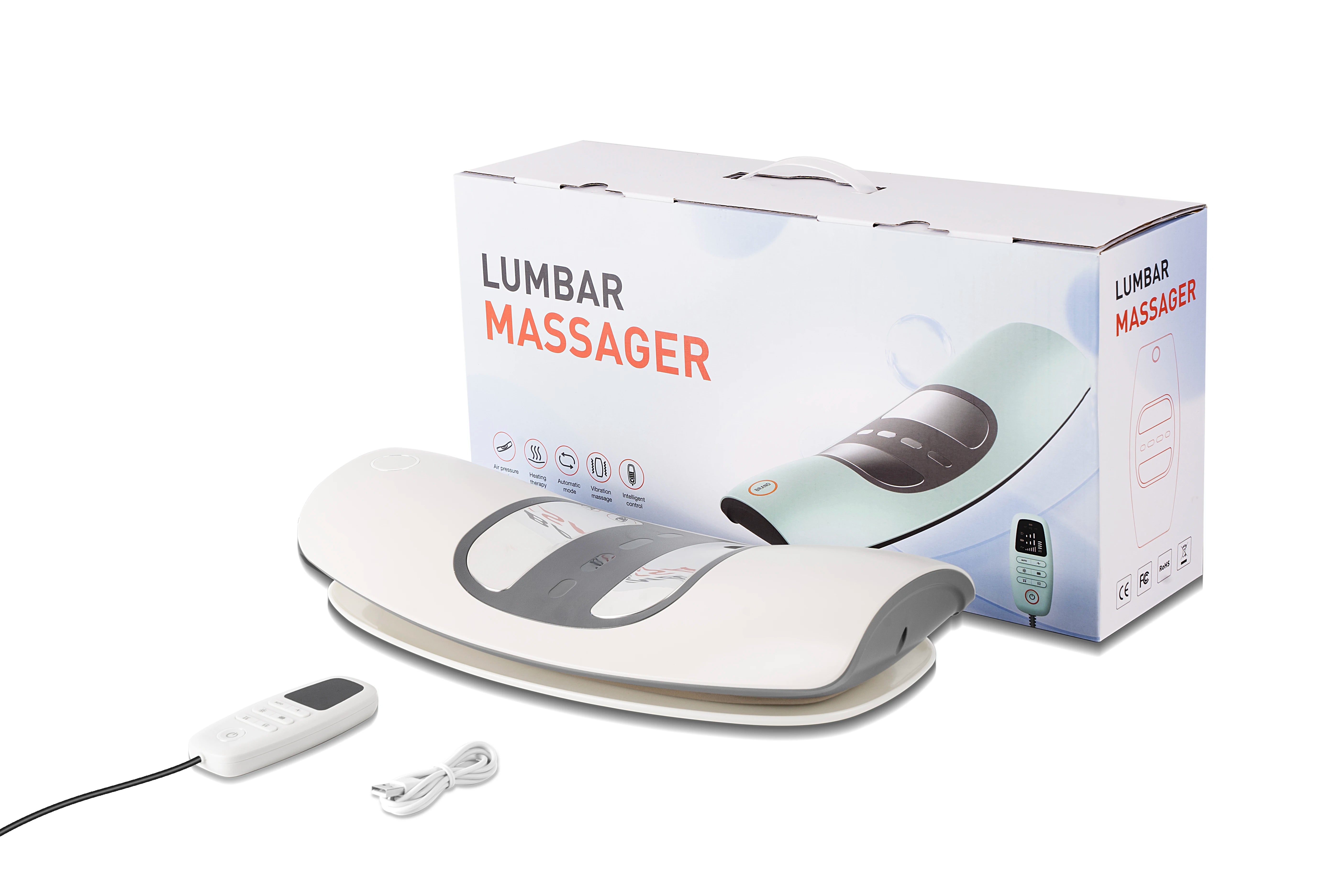 Electric Lumbar Traction Device with Dynamic Airbag Massage - 13