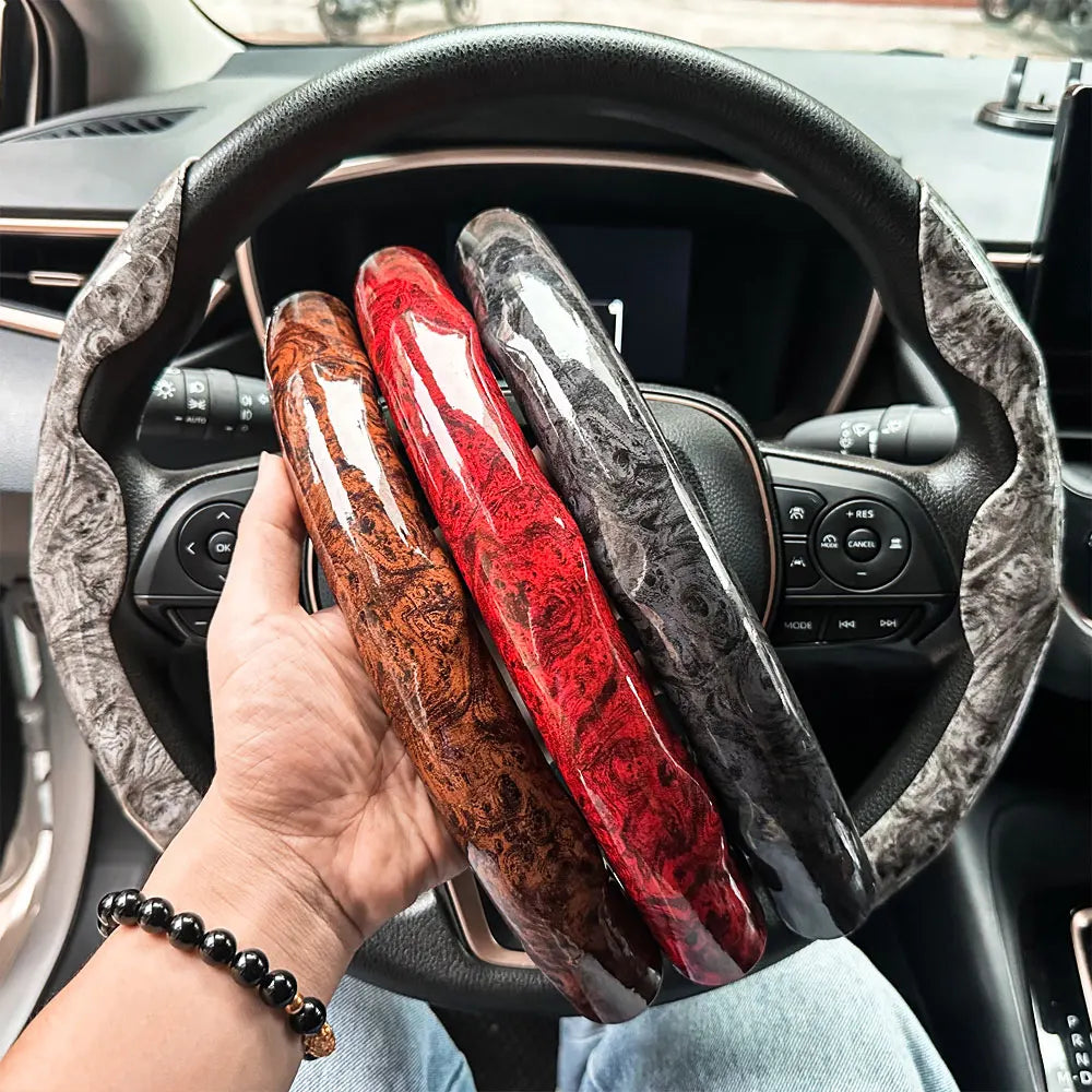 Universal Anti-Slip Car Steering Wheel Cover for 38cm Wheels