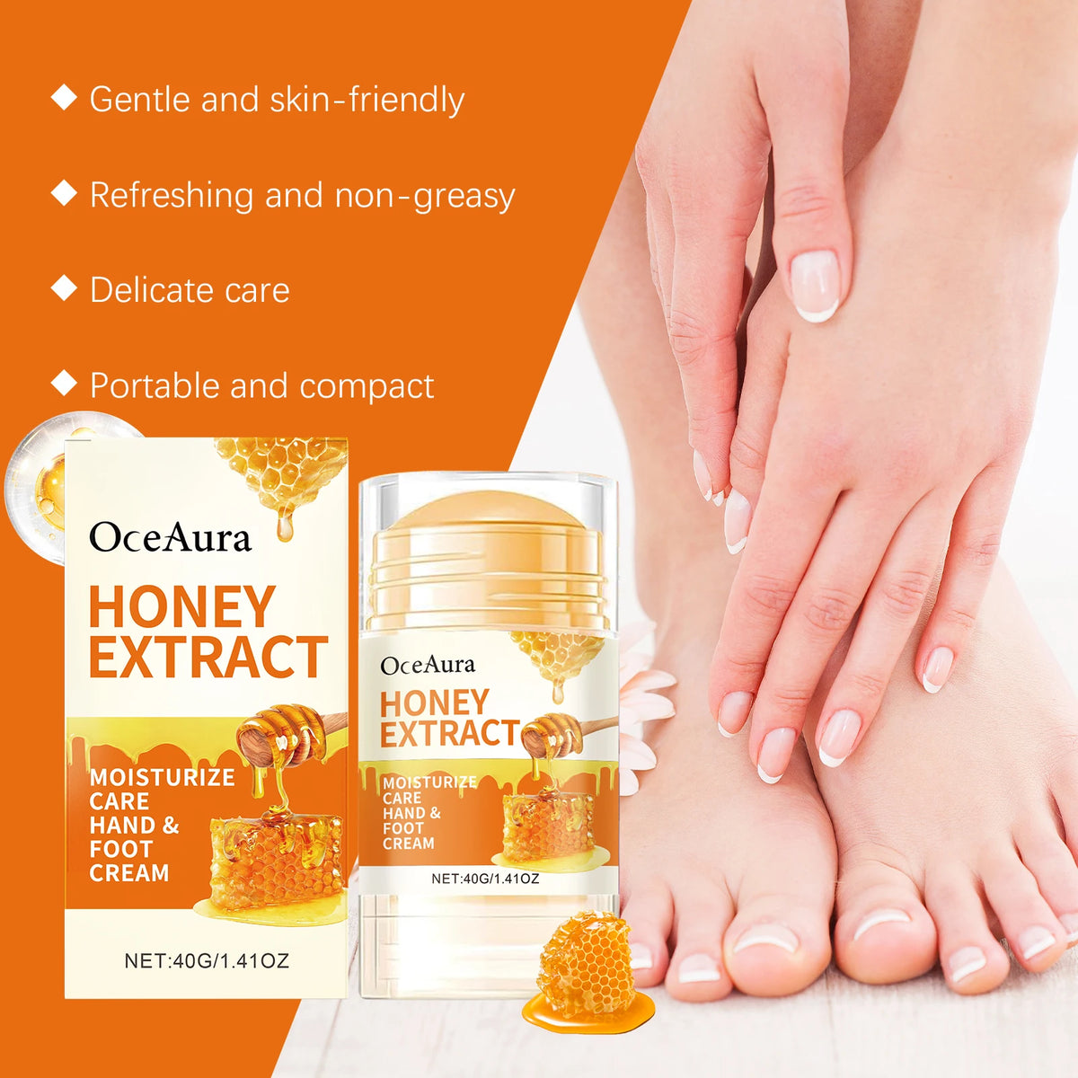 Moisturizing Honey Heel and Hand Repair Balm