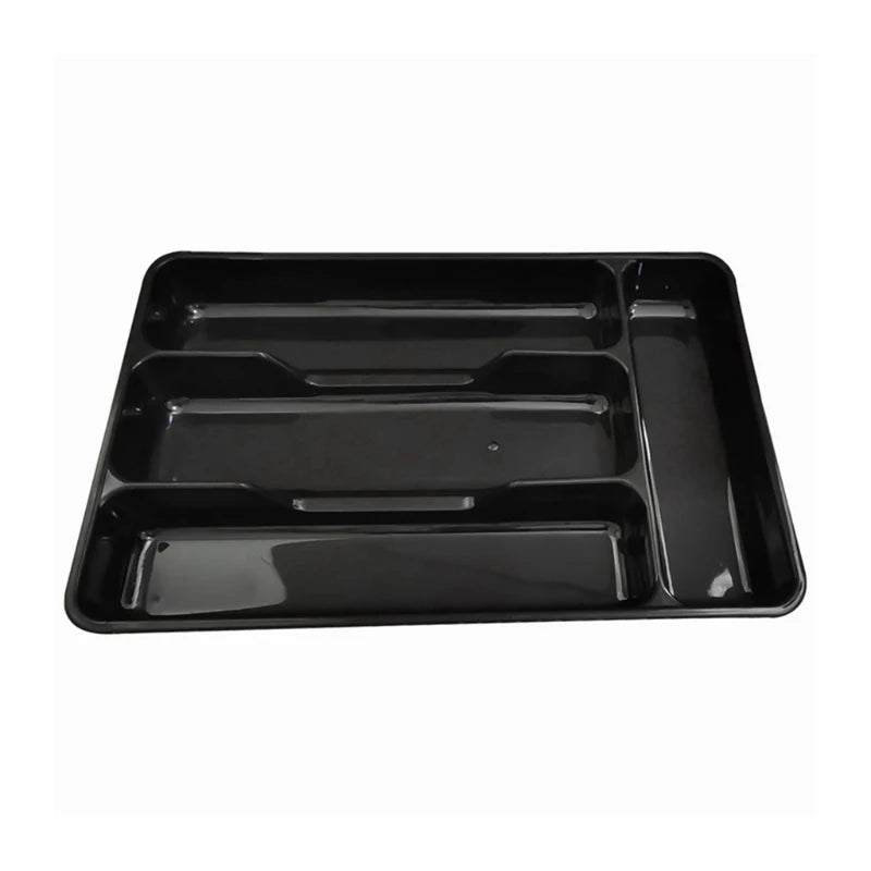 Compact Drawer Cutlery Organizer for Kitchen Utensils - 11
