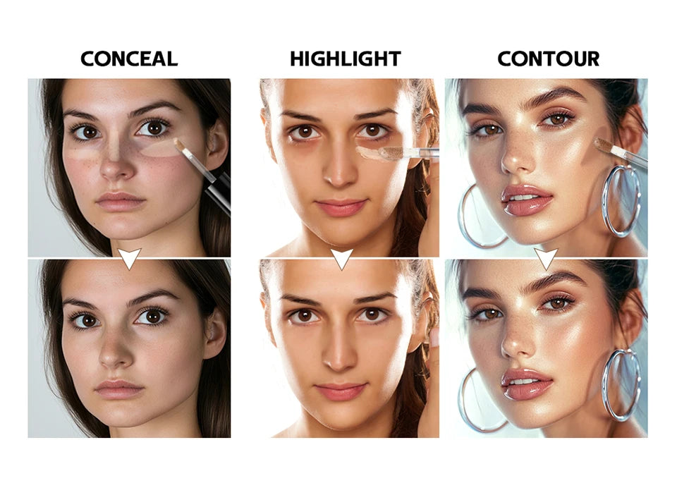 Full Coverage Multi-Use Sculpting Concealer for Face - 11