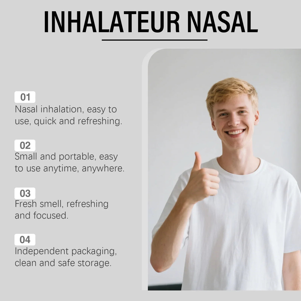 Daily Care Nasal Inhalation Stick for Men