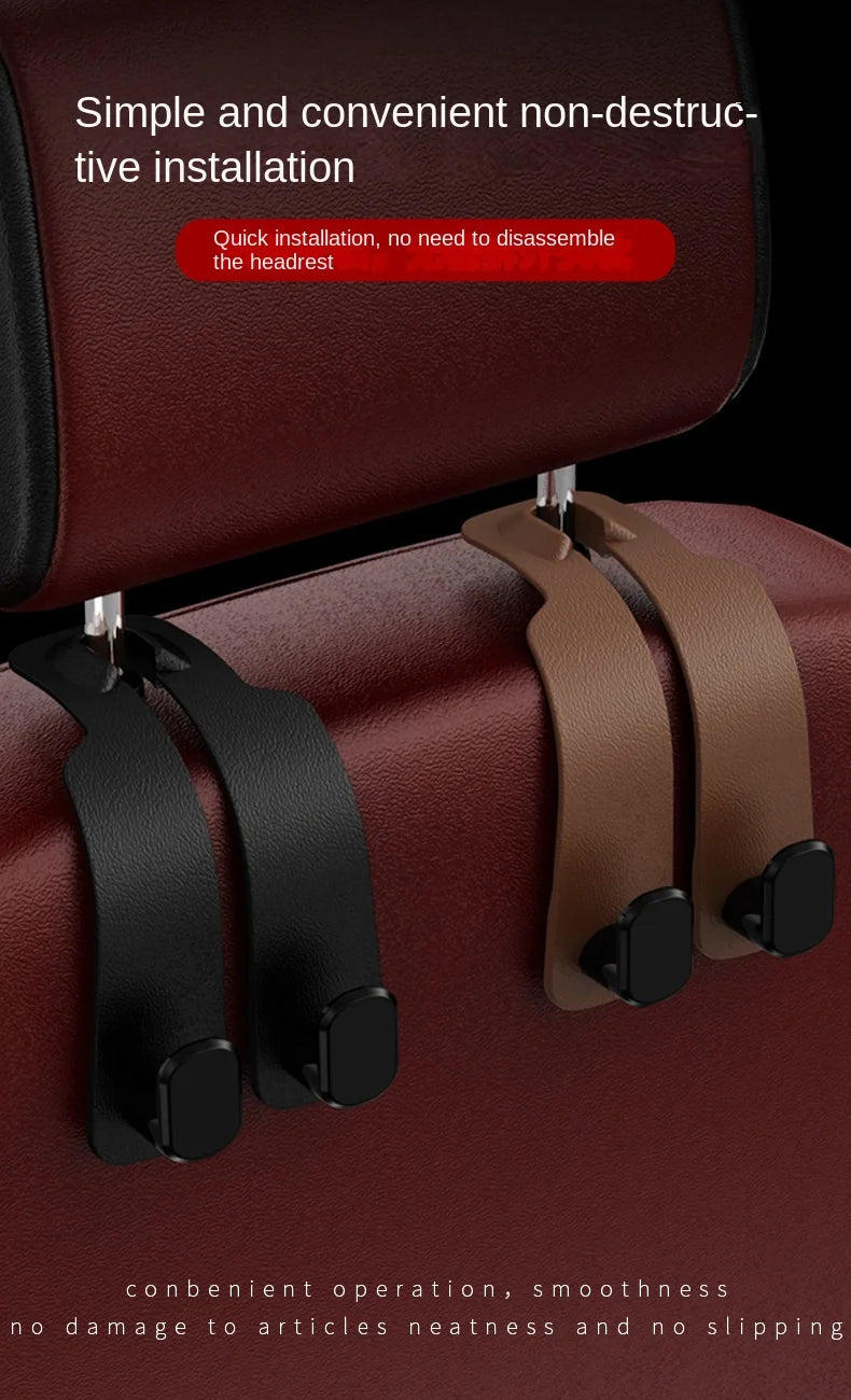 Multifunctional Car Seat Back Storage Hooks - 10