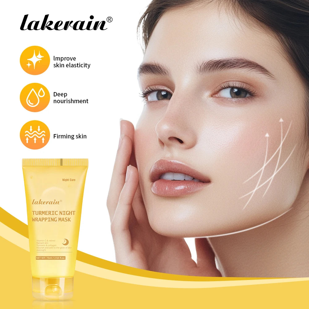 Turmeric Kojic Acid Overnight Peel-Off Firming Face Mask - 1