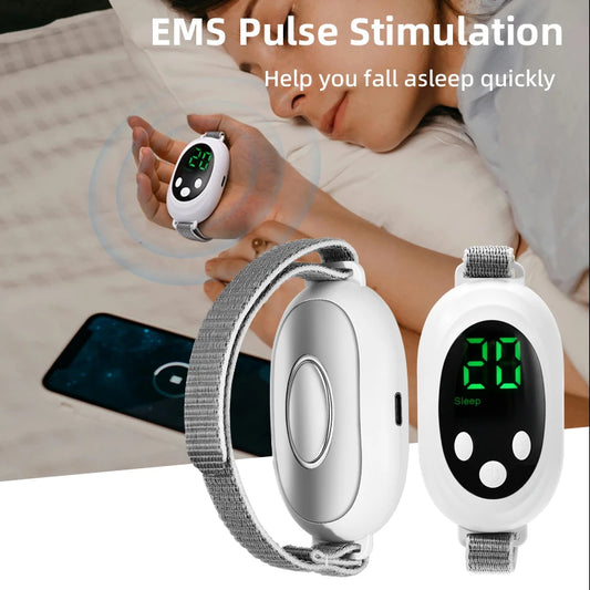 Microcurrent Handheld Sleep Aid and Stress Relief Device