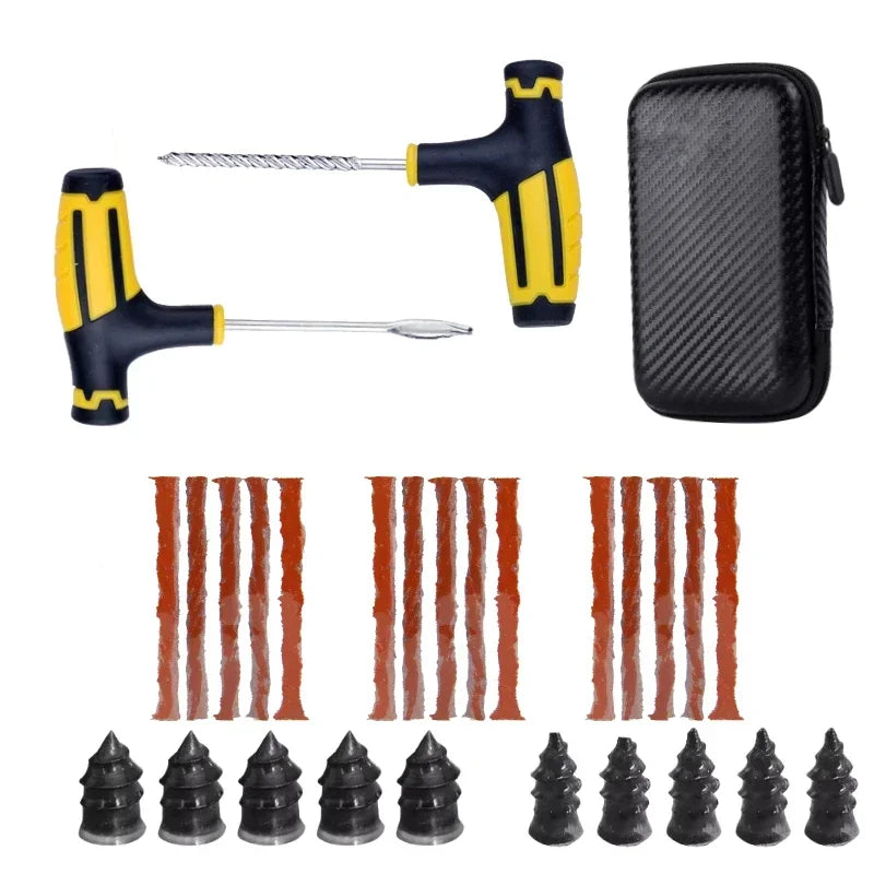 Emergency Tire Puncture Repair Kit for Motorcycles and Cars