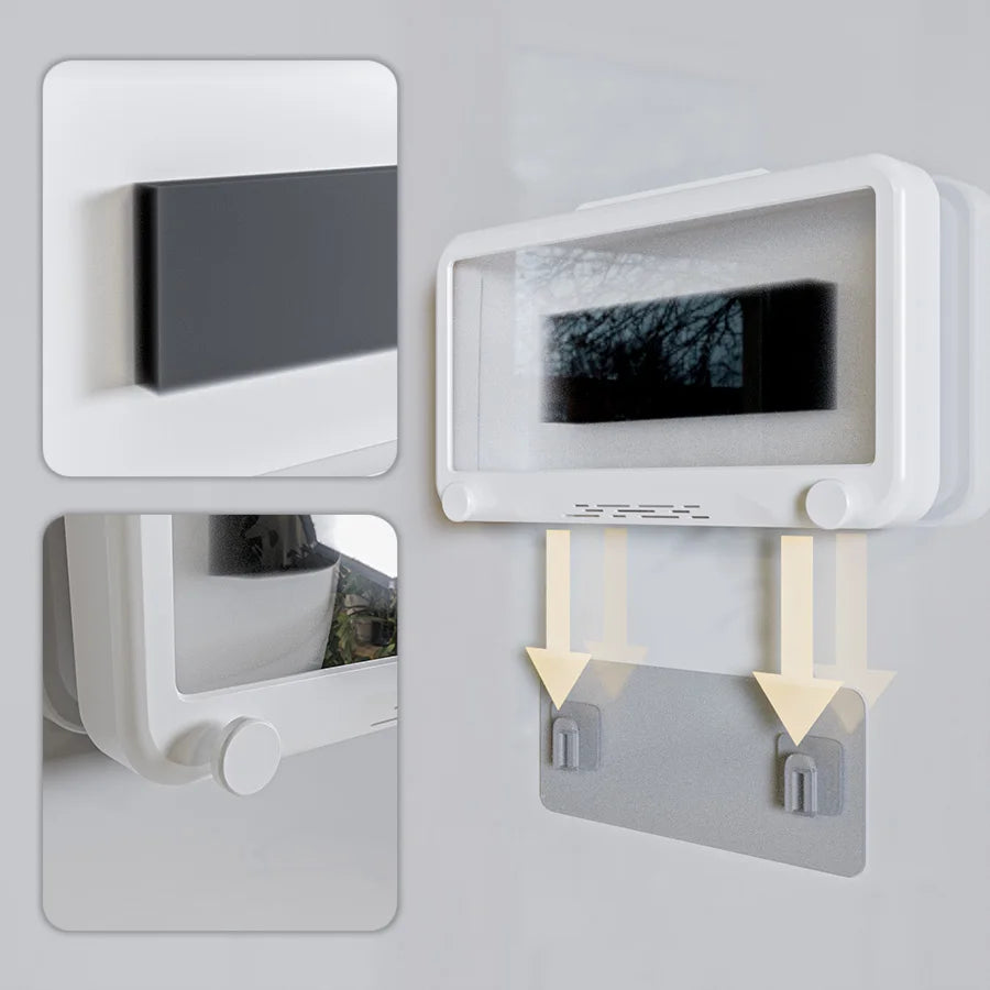 Waterproof Touchscreen Phone Holder for Bathroom