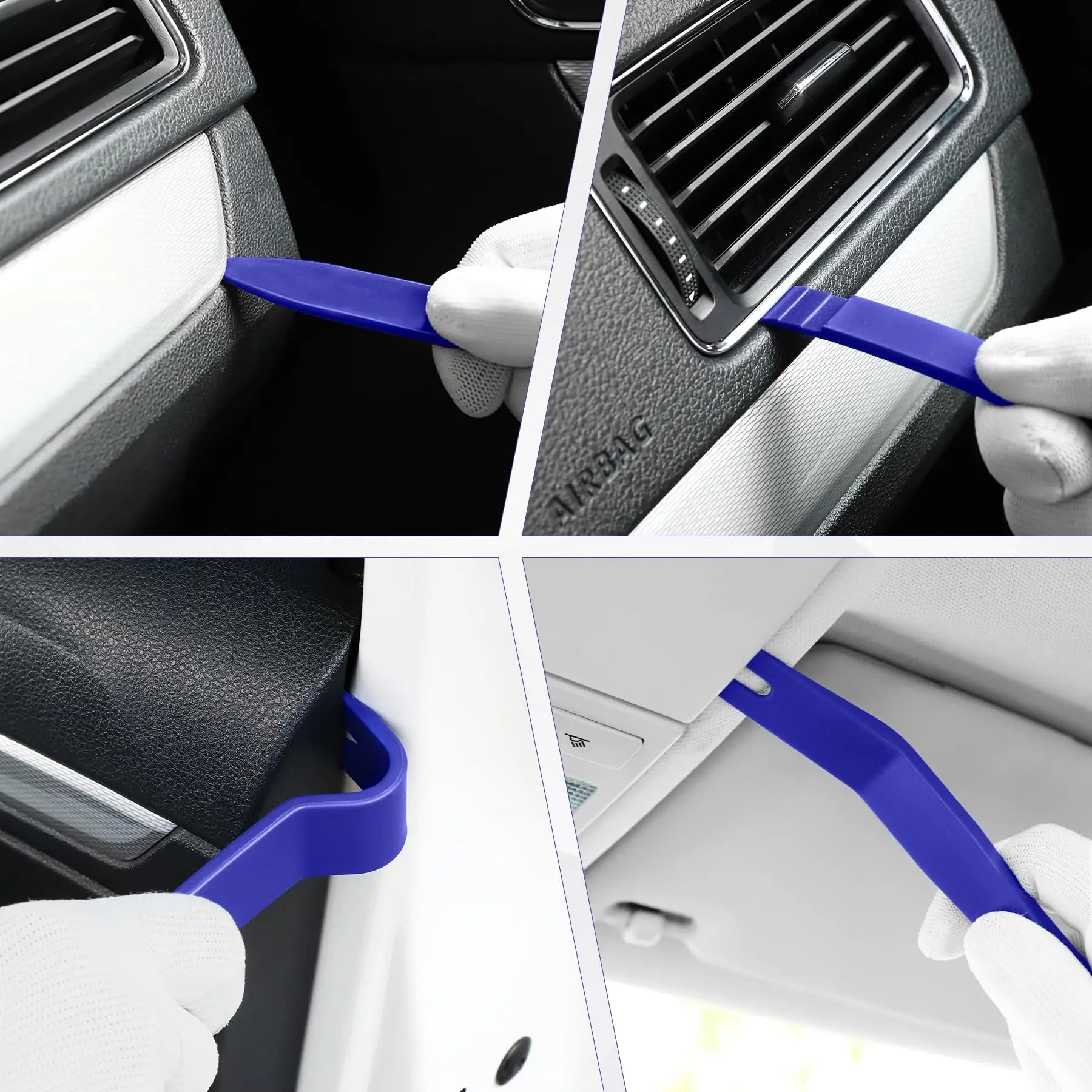 Car Interior Panel and Trim Removal Tool Kit - 6