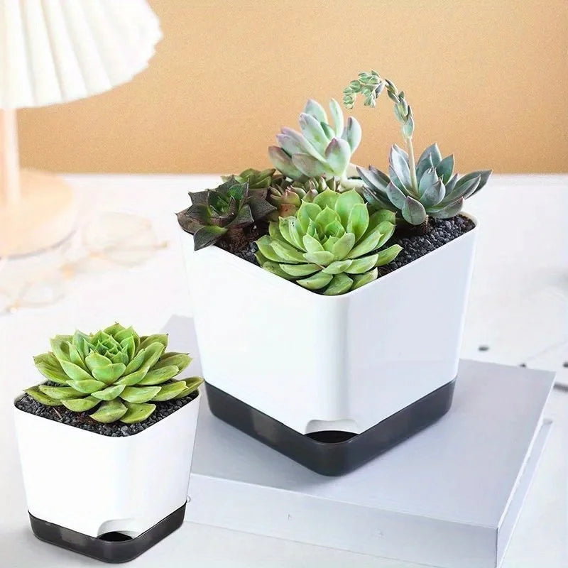 Self-Watering Flower Pots for Indoor and Outdoor Plants - 8