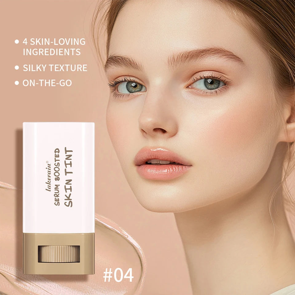Matte Foundation Stick and Pressed Powder Beauty Set